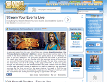 Tablet Screenshot of gamemile.com